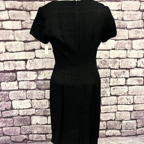 MENU NWT Vintage Black & White Short Sleeve Dress Size 8 - Picture 6 of 10